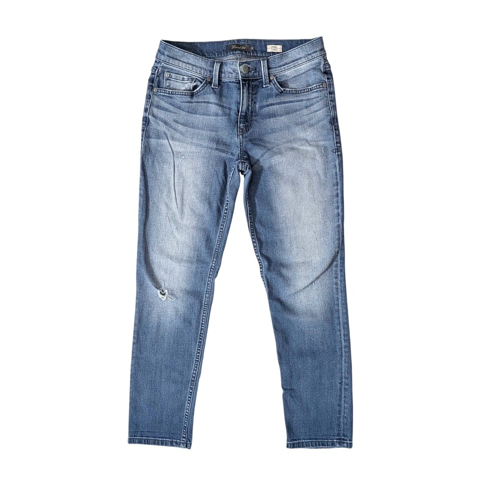 Level 99 Sienna Tomboy Jeans‎ Size 27 Relaxed Boyfriend Distressed Denim